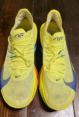 RARE Men's Nike Air Zoom Alphafly NEXT% 3 Fast Pack Volt FD8311 700 Sz 10.5