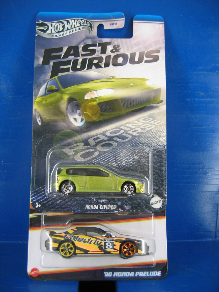 HOT WHEELS FAST & FURIOUS HONDA CIVIC EG & NEON SPEEDERS 98