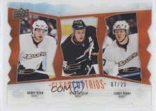 2009-10 Upper Deck Clear Cut Trios 7/25 Bobby Ryan Getzlaf Corey Perry #CT2 0c3