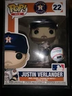 Funko Pop! MLB #22 Justin Verlander Home Jersey Houston Astros
