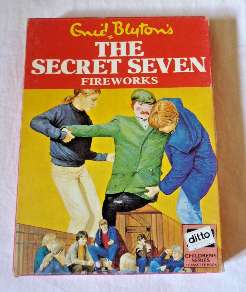 DITTO Childrens Series THE SECRET SEVEN FIREWORKS 2 Cassette Audio Book