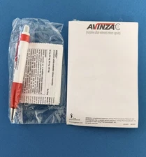 Avinza Morphine CII Pen & Pad Pharmaceutical Medical Advertising w Info Sheet
