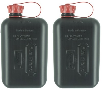 2x FuelFriend -BIG 2 L Benzinkanister Kleinkanister Minikanister Auto + Motorrad