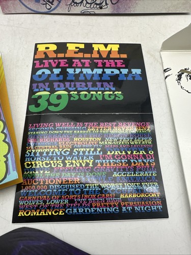 Rare!!! Fan Club- REM- Live At The Olympia In Dublin 39 Songs- 563 - Foto 3 di 11