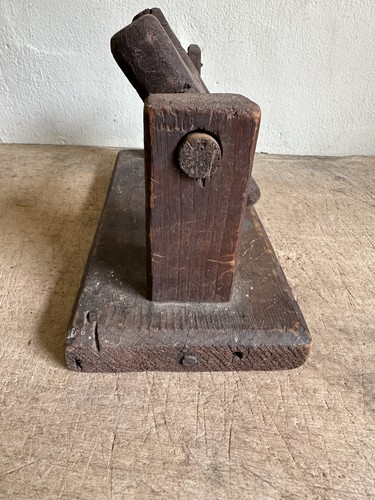 Rate Early Antique Handmade Wooden Thread Yarn Winder Small Size Best Patina  - Picture 12 of 19