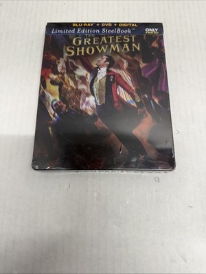 THE GREATEST SHOWMAN STEELBOOK + BLURAY + DVD DIGITAL (EXP)? **READ RARE