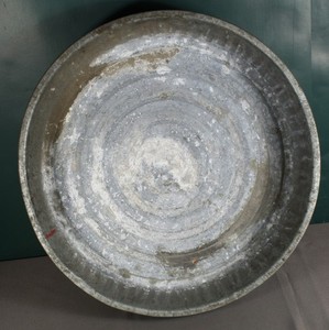 Galvanized Steel Oil Change Drip Drain Pan 16x4