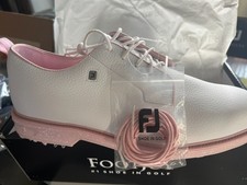New FootJoy Masters Pastel Series Pink Premiere Field Limited Edition Size 11.5