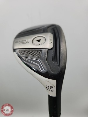 2012 ADAMS IDEA SUPER LS 4 HYBRID 22* STIFF MITSU KUROKAGE 80HY GOOD