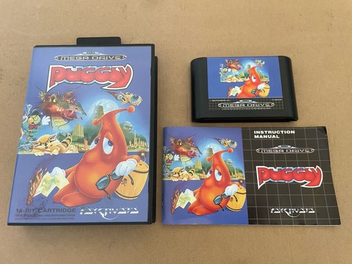 Sega Mega Drive Puggsy Boxed Tested CIB Pal Version Fast Despatch Next Day