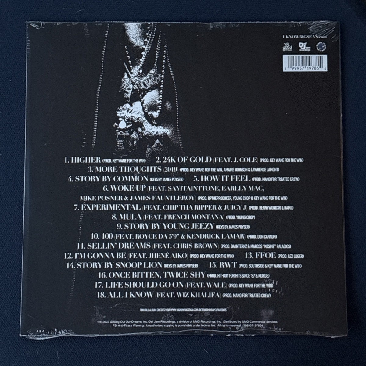 Big Sean Detroit Mixtape Lp Limited RSD 2026 New | eBay
