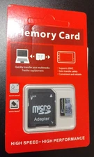 Xiaomi Ultra Micro Mini SD Card 1TB A2 U3 V30 TF Flash Silver Plus w/ Adapter