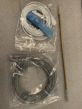 Copper Grounding Rod Kit 40ft 15ft Cords for Earthing Maximum Conductivity