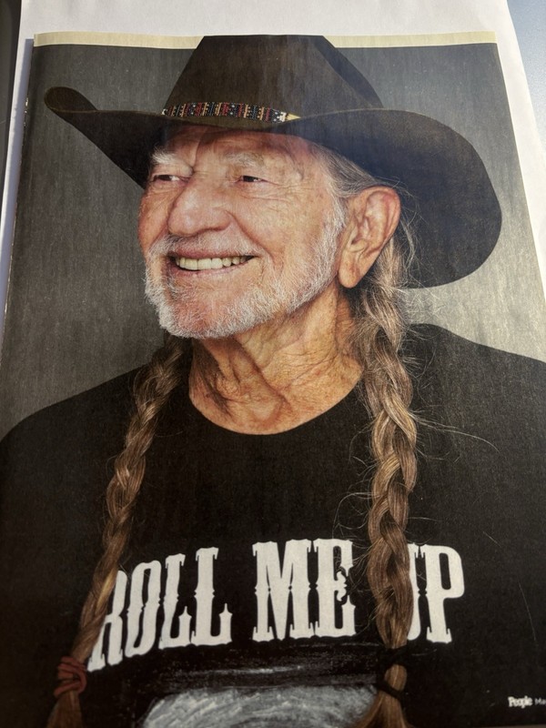 2023 Willie Nelson Magazine Picture At Age 90 One Of A Kind