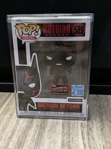 Funko Pop! Batman Beyond #589 NYCC 2025 Exclusive, LE 1000 PCS, Protector & Box