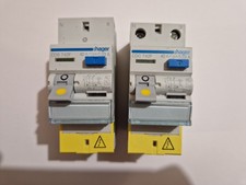 Lot de 2 Interrupteurs différentiels 40A 30mA type AC - HAGER CDC 742F