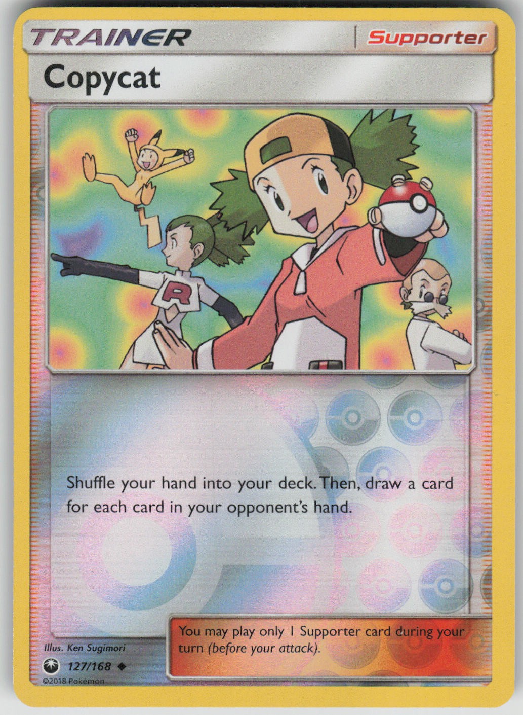 Pokemon TCG Copycat Uncommon Reverse Holo SM - Celestial Storm 127/168