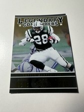 2011 Playoff Contenders Legendary Contenders Curtis Martin Gold Foil /100 Jets