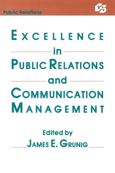 Excellence In Public Relations And Communication Management James E. Grunig Buch-image