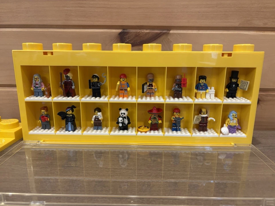Juego Completo (16 Personajes) Lego Película Lego Lego Mini Figuras con Estuche/Soporte Foto 3 de 4