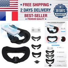 HiBloks Face Cover Pad with Cooling Fan for Meta Quest 3 Accessories