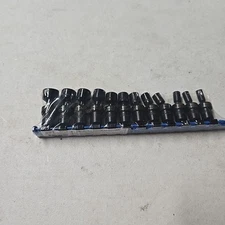 Matco Tools ADV 12 Pc 1/4” Drive Metric Impact Swivel Socket Set SAUPM126V (J)