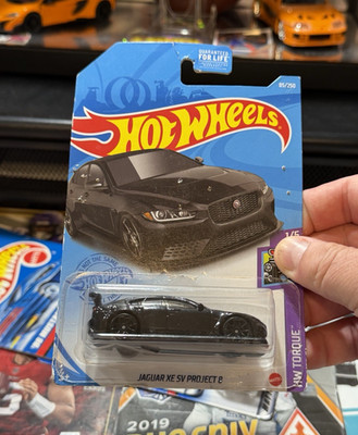 Hot Wheels Jaguar XE SV Project 8 Black 1:64 Diecast HW Torque 2020 Unopened