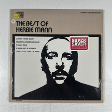 HERBIE MANN - THE BEST OF HERBIE MANN LP Atlantic SD 1544 - In Shrink NM