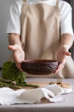 Mexican pottery bowl, Ceramic bowl, Serving bowl, Ramen Bowl, Handmade pottery