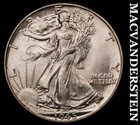 1945 Walking Liberty Half Dollar- Choice Gem Brilliant Uncirculated  #i6258