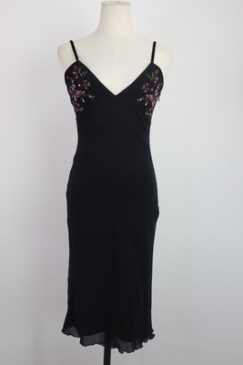 MAX & CO KLEID DAMENKLEID GR M WOMAN CASUAL VINTAGE DRESS NYLON REISSVERSCHLUSS