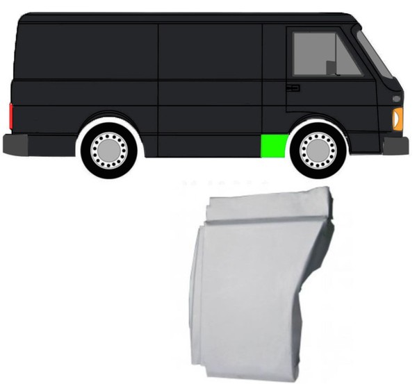 KotflüGel Unten FüR Volkswagen LT 1975 – 1996 Vorne Rechts-image