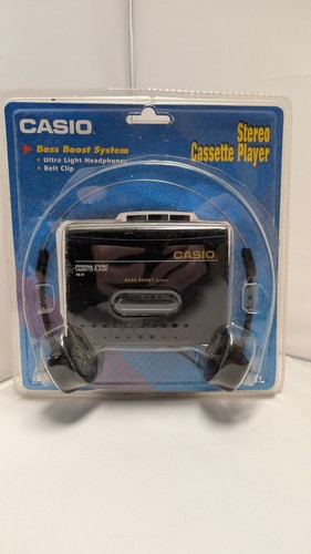 CASIO AS-31 PORTABLE TAPE STEREO CASSETTE PLAYER Walkman - TESTED AND WORKING