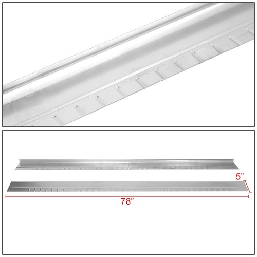 FOR 99-07 CHEVY SILVERADO GMC SIERRA EXTENDED CAB OUTER SLIP-ON ROCKER PANEL - Bild 5 von 6