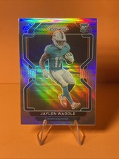 2021 Panini Prizm - Rookie Silver Prizm #338 Jaylen Waddle (RC) Miami Dolphins  