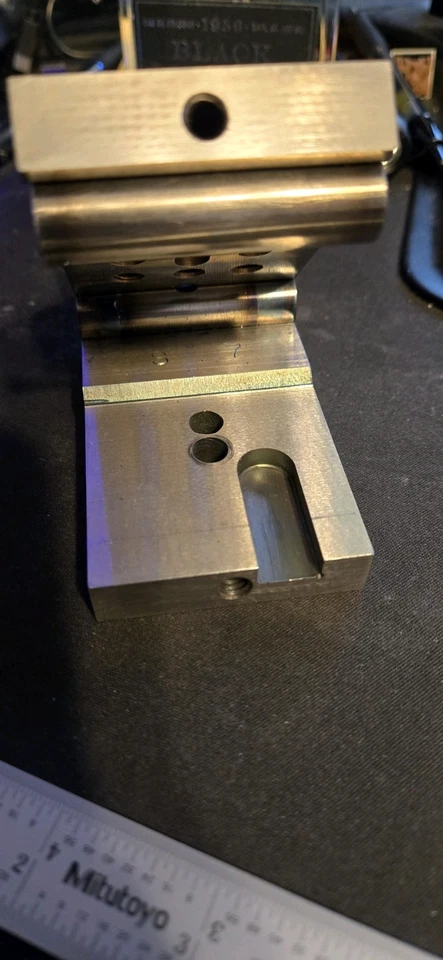 Plato sinusoidal pequeño (sin marca, probablemente casero) Foto 4 de 4