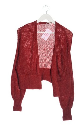 SISSY - BOY Strick Cardigan Damen Strickbekleidung Gr. DE 34 rot Casual-Look