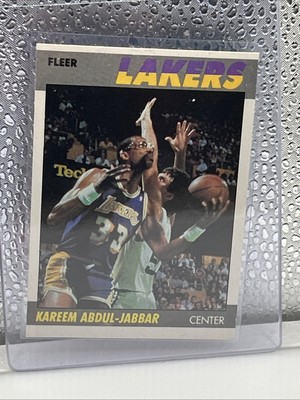 1987-88 Fleer - Kareem Abdul-Jabbar #1