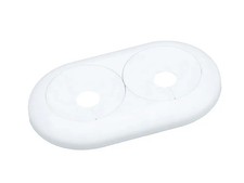 Fränkische Doppelrosette alpex 26 altweiß einst. 35-55 mm f. Klappmans., 7290080