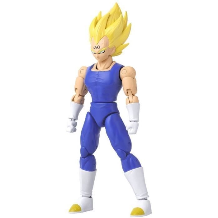 Figurine Dragon Ball Super de Bandai, statuette Majin Vegeta haute fidélité