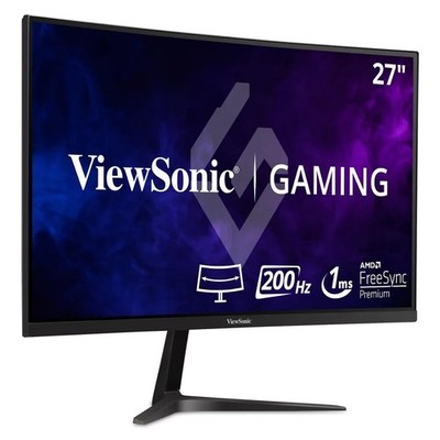 VX2718-PC-MHD 27 Inch Curved 1080p 1ms 180Hz Gaming Monitor with FreeSync , Eye