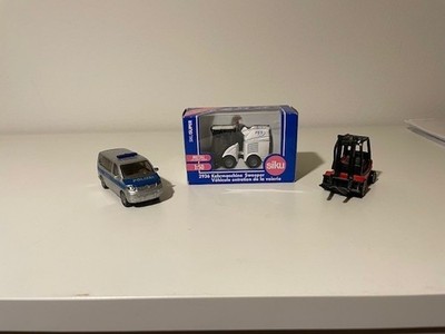 Siku 2936 Kehrmaschine FES Special Special OVP  + zwei weitere Siku-Modellautos
