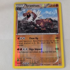 The Pokémon Company Tyrantrum XY Furious Fists 62/111 Reverse Holo Rare 150HP on eBay
