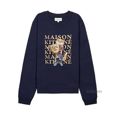 Maison Kitsune Damen Fox Champion Regular Sweatshirt NA 65847258