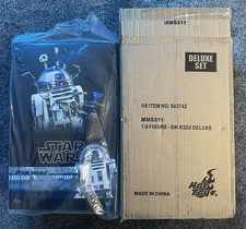 STAR WARS - HOT TOYS MMS 511 R2-D2 DELUXE VERSION 1 6 COMPLETE CIB US SELLER