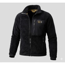 Mountain Hardwear Women's Black Polartec Fleece Full Zip Up Jacket. Size S.