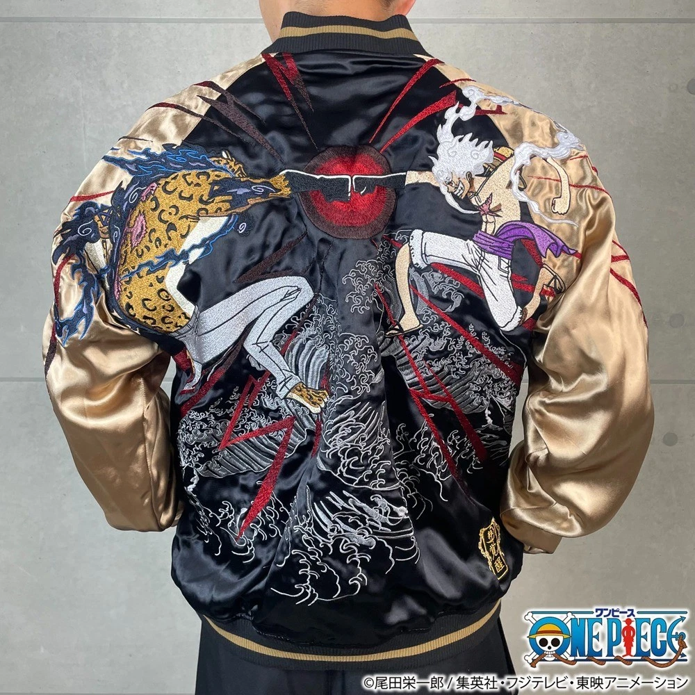 ONE PIECE × Karakuri Tamashii Reversible Sukajan “Luffy vs. Lucci