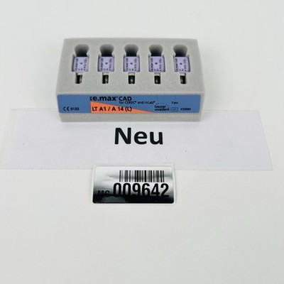 Ivoclar IPS Ceramic Block e.max CAD for CEREC inLab LT A1/A 14 NEW