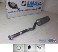 Imasaf Auspuff Msd, Mitteltopf für Opel Frontera A 2.3 TD 74KW 4-TüRer -10/98