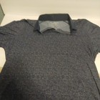 Under Armour, Men Large, Iso-Chill Heather Polo, Navy